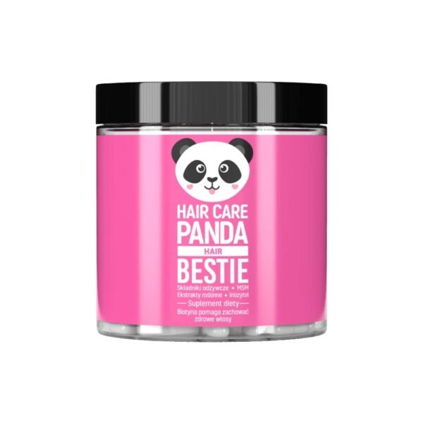 Maisto papildas nuo plaukų slinkimo „Hair Care Panda Bestie“