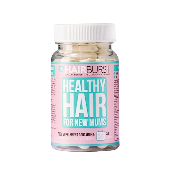 HairBurst maisto papildas plaukams moterims po gimdymo, 30 kapsulių