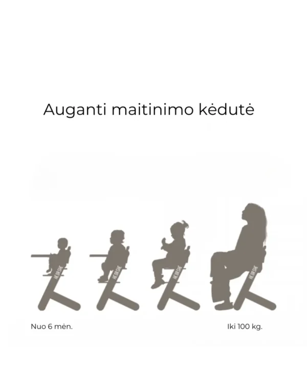 HEORSHE auganti maitinimo kėdutė - Image 8