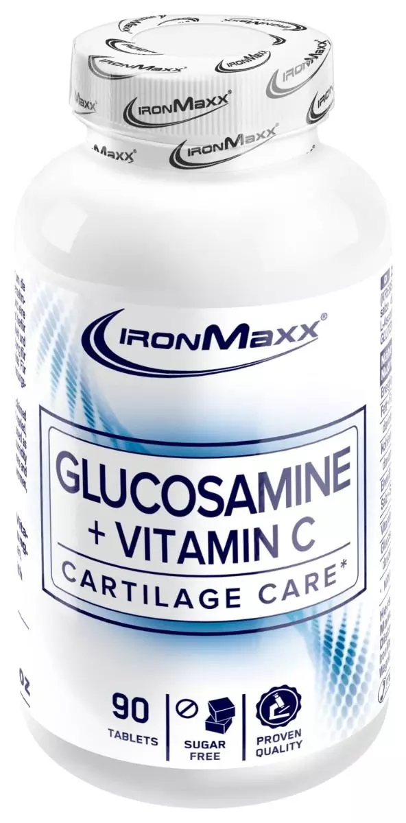 IronMaxx Glucosamine + Vitamin C 90 tabl.