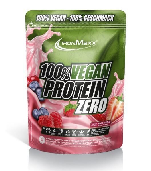 IronMaxx 100% Vegan Protein Zero 500 g.