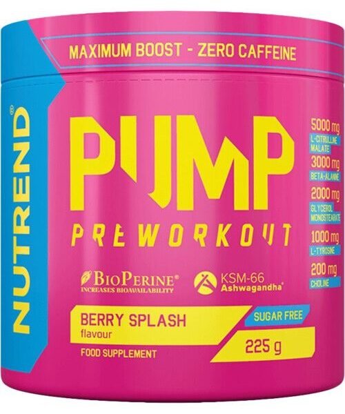Nutrend Pump Pre-workout 225 g.