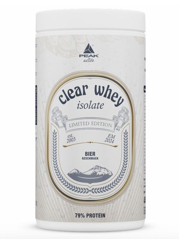 Peak Clear Whey Isolat - Limited Edition - Alaus baltymas 450 g.