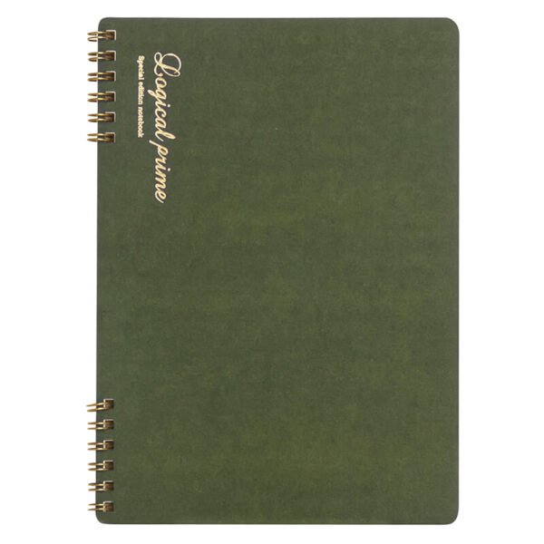 Spiralinė užrašų knygelė "Logical Prime A" B5, taškeliais ir linijomis 7mm-samaninė NW-B512A