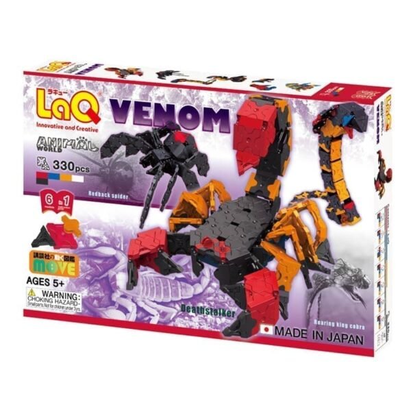 Konstruktorius LaQ „Animal World Venom”
