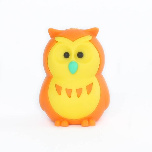IWAKO trintukas- dėlionė "Owl" Orange