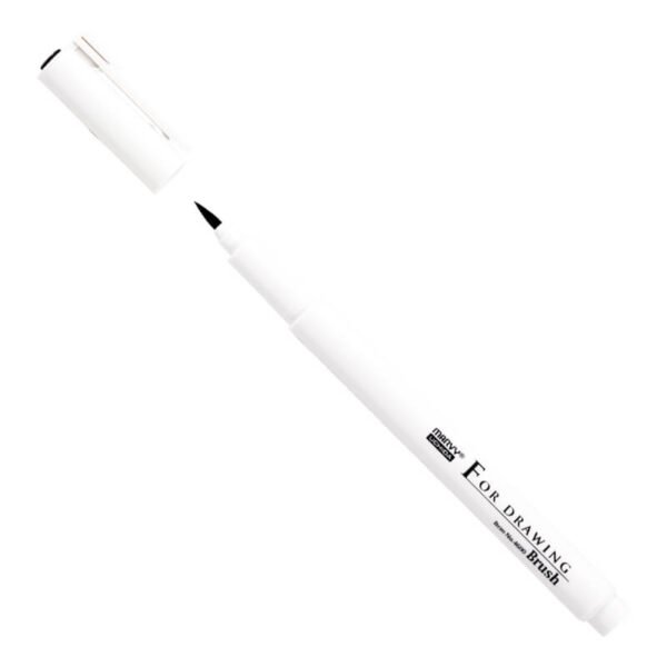 Grafinis rašiklis For Drawing #4600-16D Black, Brush, 1 vnt.