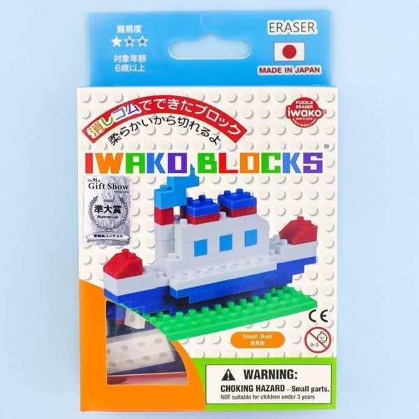 Karpomas IWAKO konstruktorius „Steamboat Kit” Blocks