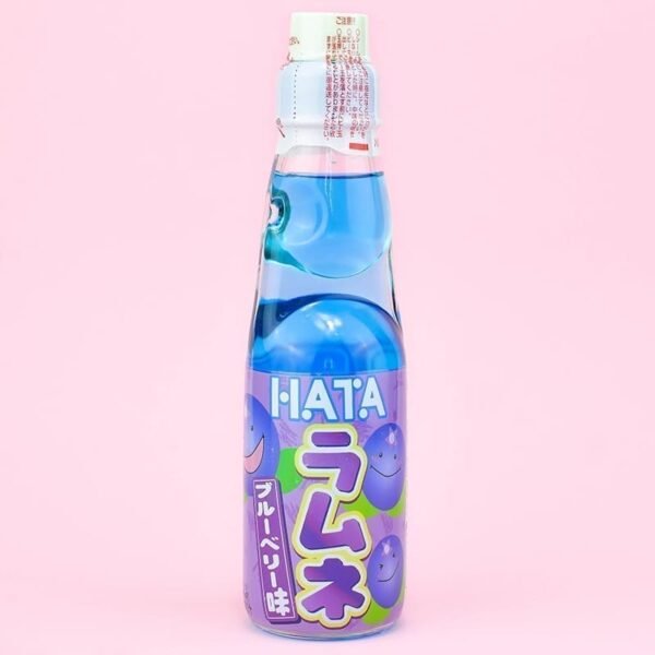 Gaivusis gazuotas gėrimas „Ramune” mėlynių skonio, 200ml 1382