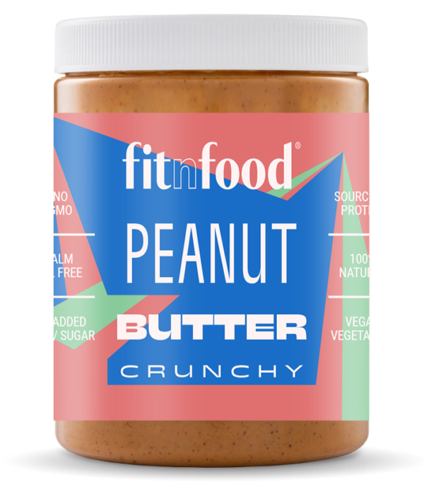 Fitnfood 100% Traškus Riešutų Kremas1kg