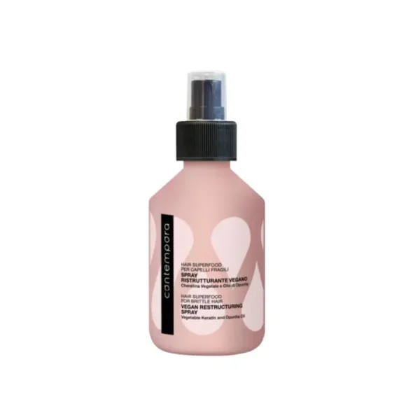 CONTEMPORA - Vegan Restructuring Spray, purškiklis sausiems pažeistiems plaukams, 200 ml