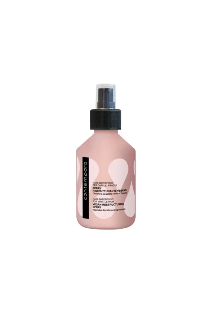 CONTEMPORA - Vegan Restructuring Spray, purškiklis sausiems pažeistiems plaukams, 200 ml