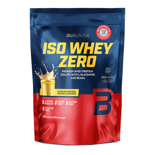 Biotech Iso Whey Zero 500 g. (Catalan Caramel Cream)