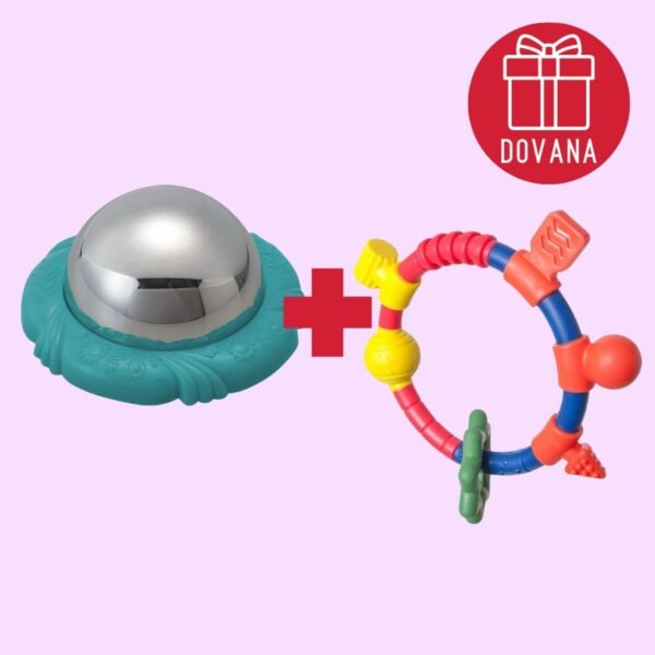 Rinkinys „Brain Builders” veidrodinis kamuolėlis „Magiški Atspindžiai“ +DOVANA „Brain Builders” žaisliukas „Orbita“