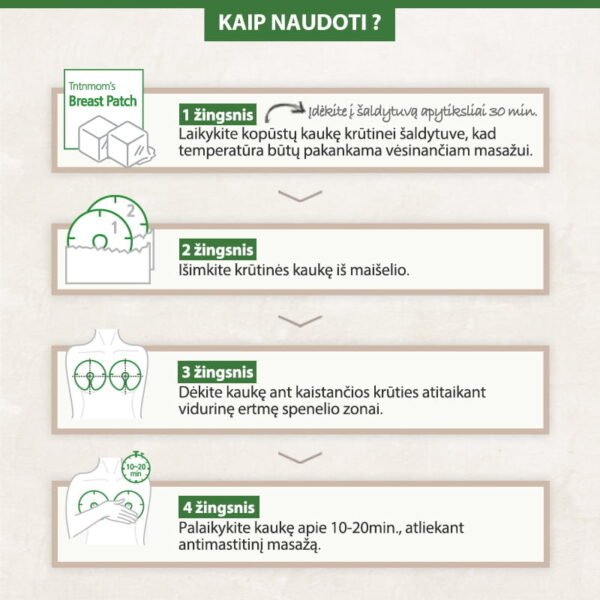 TNTN MOM'S, kopūstų kaukė krūtinei, 8 vnt. - Image 11