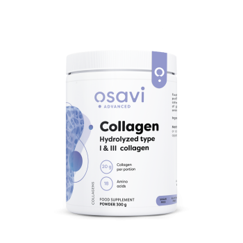 Osavi Collagen, Hydrolyzed type I & III collagen 300 g.