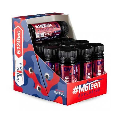 DY M6TEEN Energetinis Prieš Treniruotę 12 x 60 ml skonis - Mėlynių