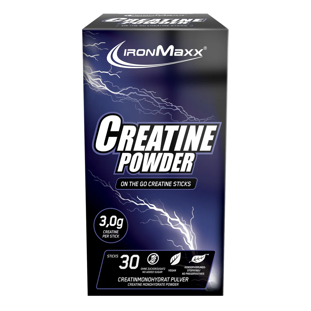 IronMaxx Creatine Monohydrate Sticks 30 x 3,4g
