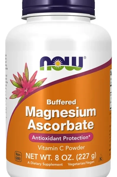 NOW Foods Magnesium Ascorbate Powder 227 g. (Magnio askorbatas)