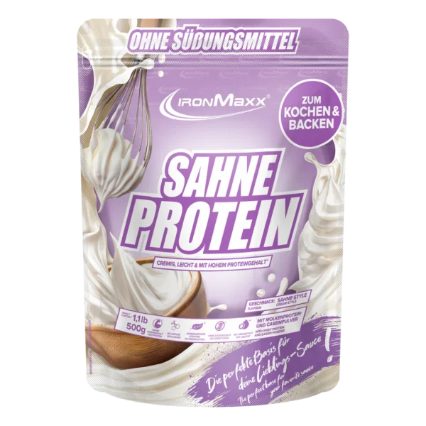IronMaxx Sahne Protein 500 g. (baltyminė grietinėlė)