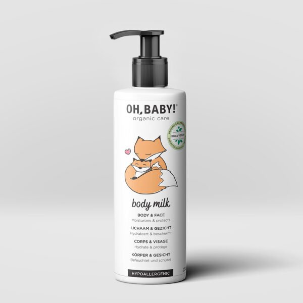 Oh, Baby! Hipoalerginis Kūno pienelis, 250 ml