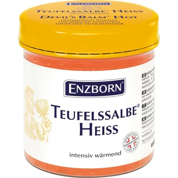 ENZBORN® Devil's Balm® Hot 200 ml. (šildantis gelis)
