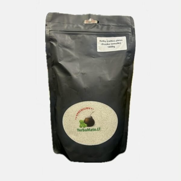 Keltų (celtic) jūros druska 0-1mm 1000 g.