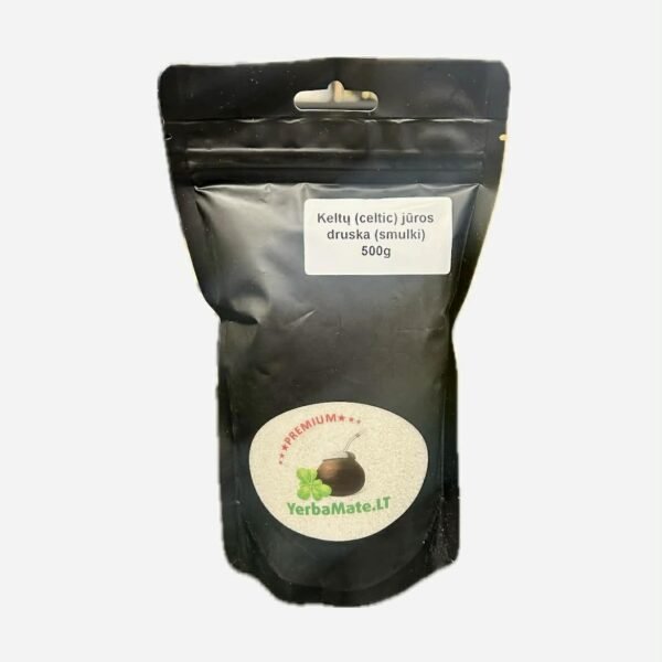 Keltų (celtic) jūros druska 0-1mm 500 g.