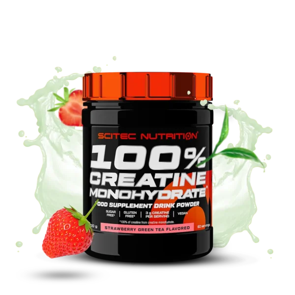 Scitec 100% Creatine Monohydrate 300 g. (su skoniu)