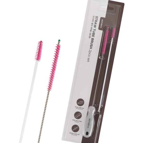 Mother-K gertuvių šiaudelių valymo šepetėlis