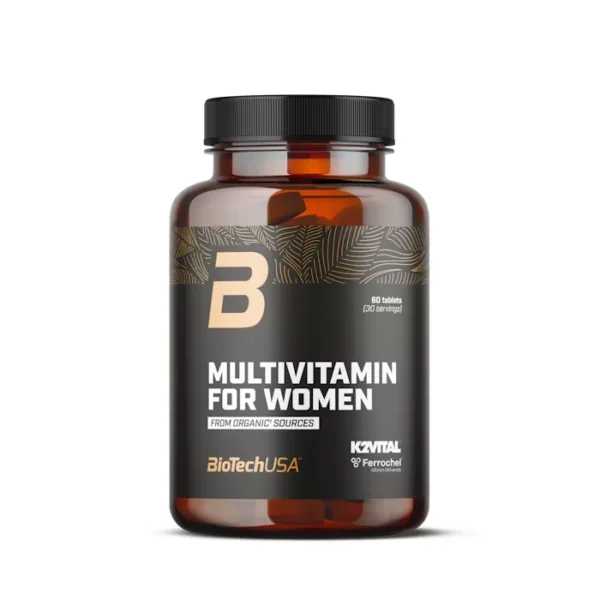 Biotech Multivitamin For Women from organic sources 60 tabl.