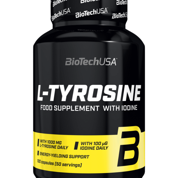 Biotech L-Tyrosine 100 kaps. (L-Tirozinas)
