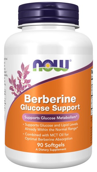 NOW Berberine Glucose Support 90 kaps.
