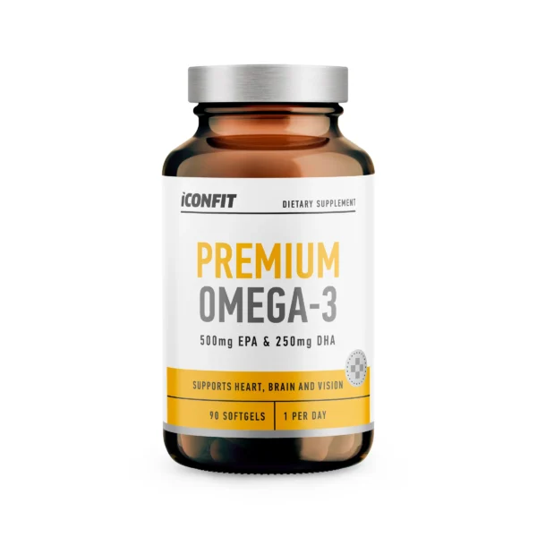 ICONFIT Premium Omega 3, 90 kapsulių