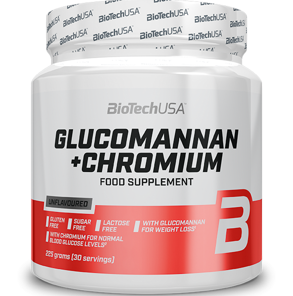 BioTech Glucomannan + Chromium 225 g.