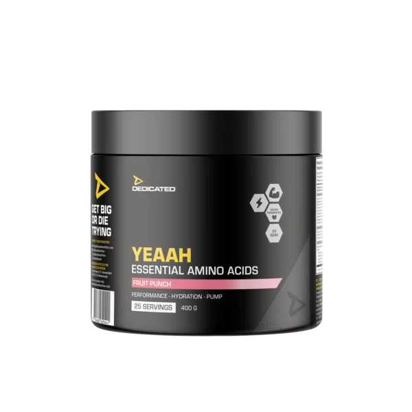 Dedicated YEAAH Essential Amino Acids 400 g. (Amino rūgščių kompleksas)