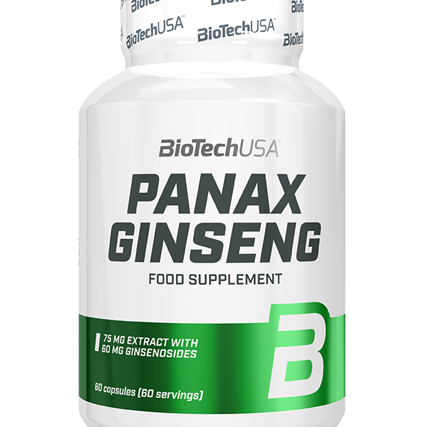Biotech Panax Ginseng (ženšenis) 60 kaps.