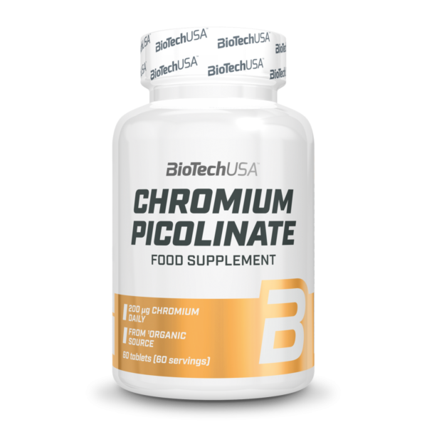 BioTech Chromium Picolinate (chromo pikolinatas) 60 tabl.
