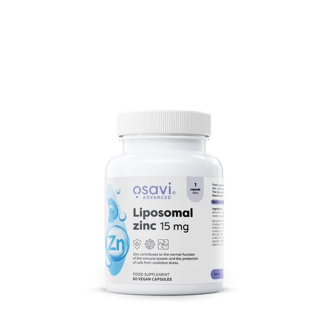 Osavi Liposomal Zinc 60 kaps. (Liposominis cinkas)