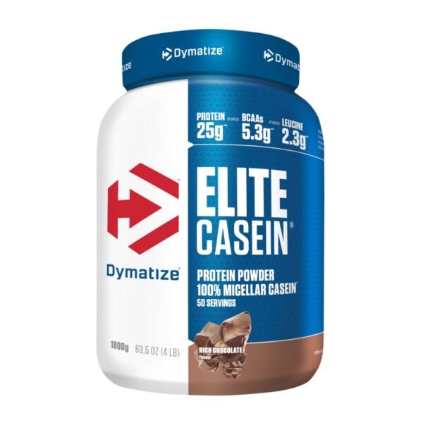 Dymatize Elite Casein 1800g skonis - Vanilės