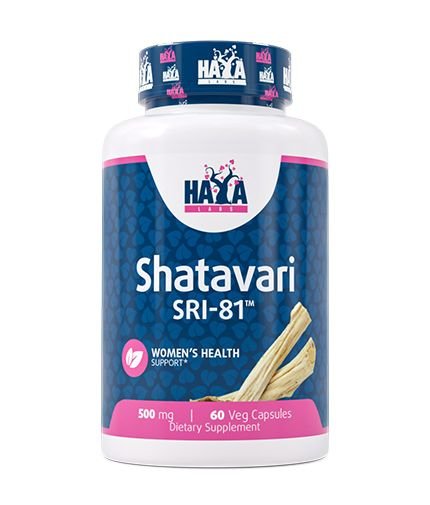 Haya Labs Shatavari SRI-81™ 60 kaps. (Šatavari šaknų ekstraktas)