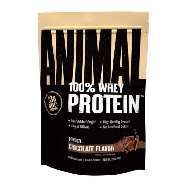 Universal Nutrition® Animal Išrūgos 1kg skonis - Braškių