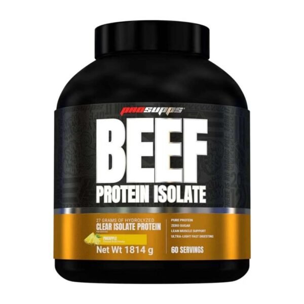 ProSupps Beef Protein Isolate 1.8kg skonis - Ananasų