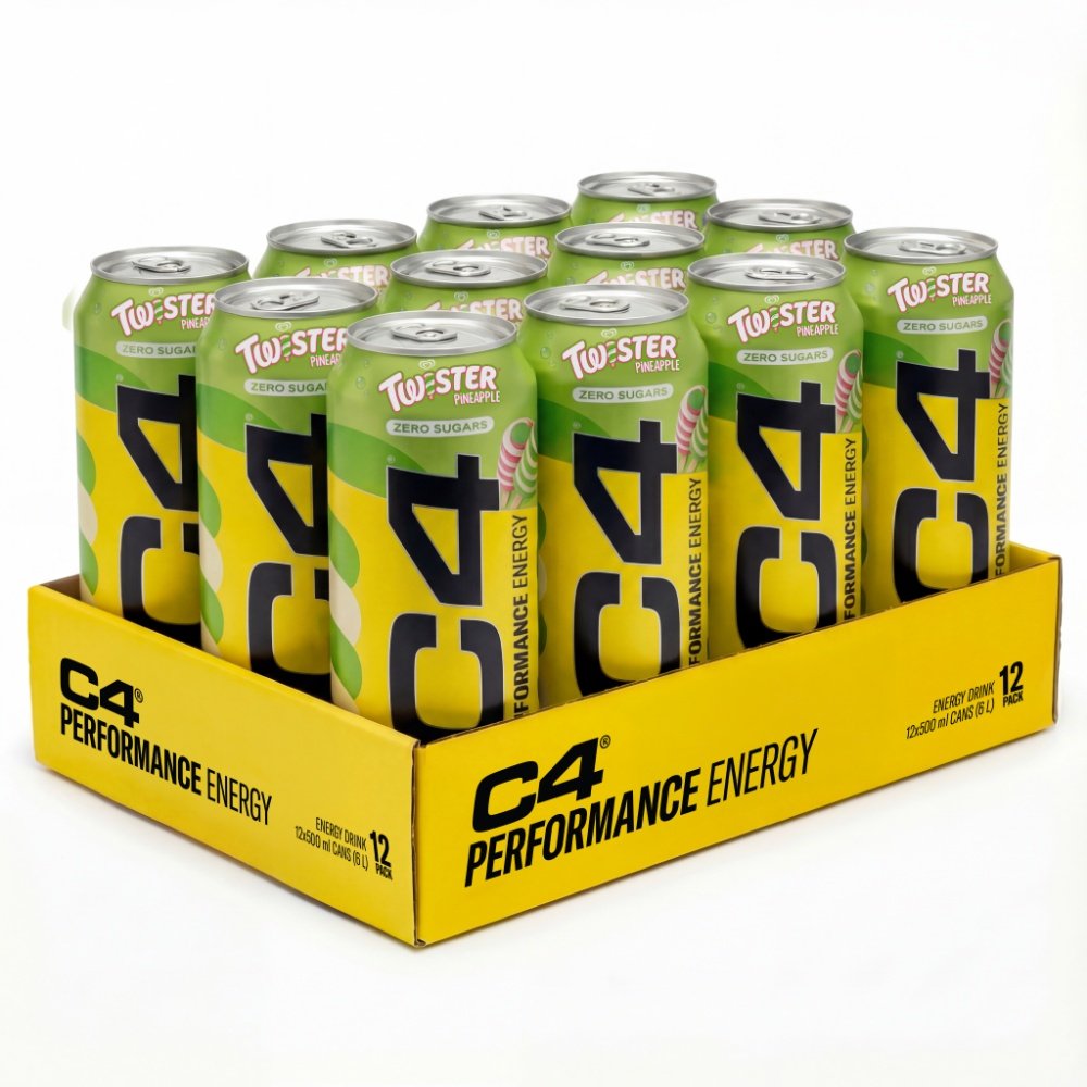 Cellucor® C4® Energy 12 x 500ml skonis - Twister Ledų