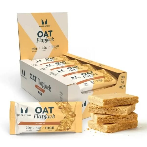 Myprotein Oat Flapjack 12 x 80g Original