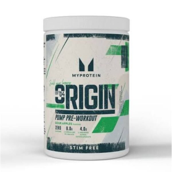 Myprotein Origin Pre-Workout Stim Free 600g skonis - Vyšnių