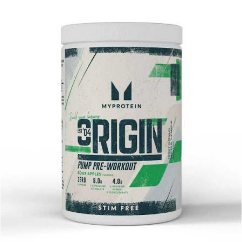 Myprotein Origin Pre-Workout Stim Free 600g skonis - Vyšnių