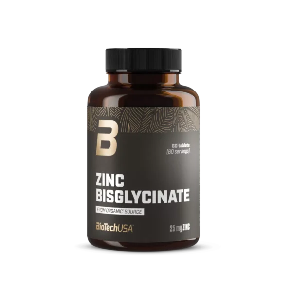Biotech Zinc Bisglycinate 60 tabl. (cinko bisglicinatas)