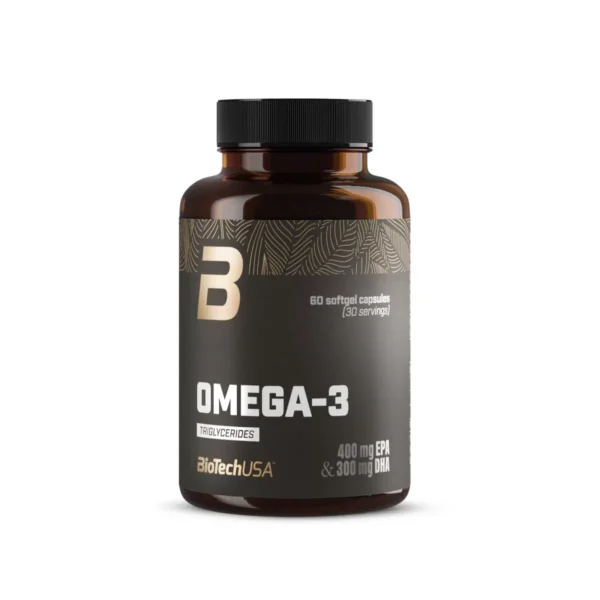 Biotech Omega-3 Triglycerides 60 kaps.