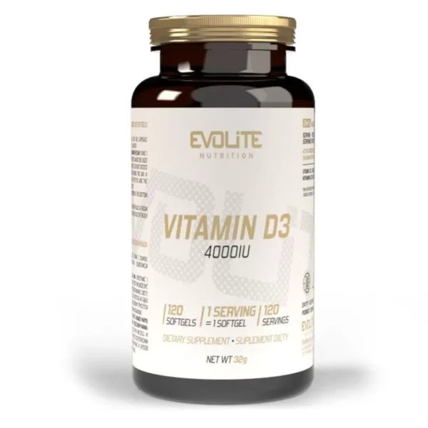 EvoLite Vitamin D3 (4000IU) 120 kaps.
